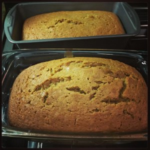 le pumpkin loaves. they were okay. i still would rather eat them than soylent.