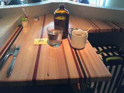 Could this be any cuter? Look at the little space for my adorable luggage. 