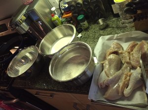 Chicken is so ready to be delicious