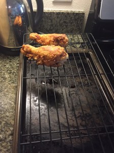 Oh god. All the fried chicken. In my belly.