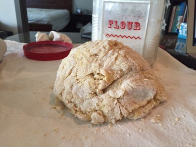 giant dough ball!